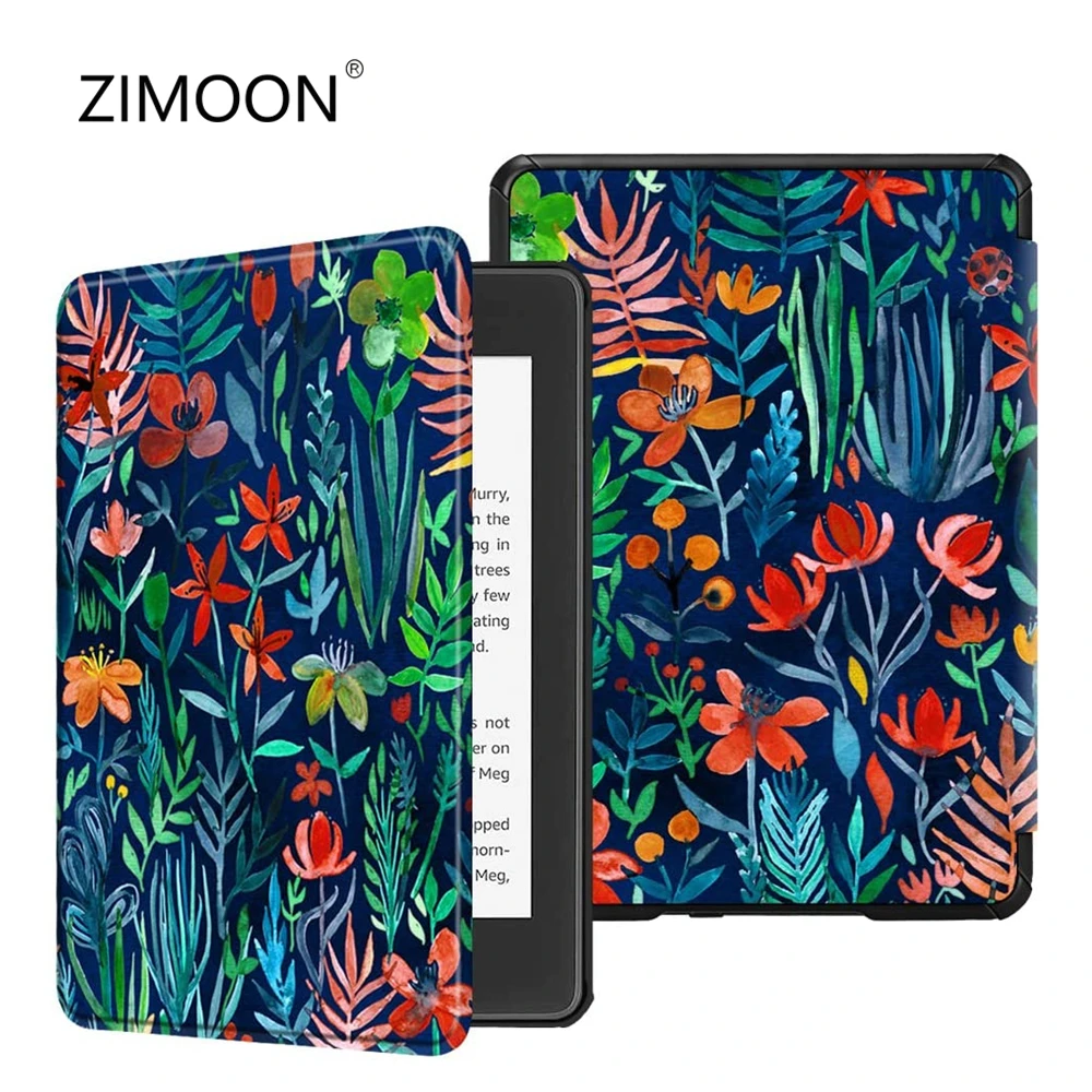 For Kindle Paperwhite 10th Painted Case Smart Cover for Kindle Paperwhite 4 PQ94WIF 2018 Released Magnetic Protective Slimshell