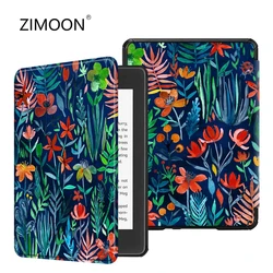 For Kindle Paperwhite 10th Painted Case Smart Cover for Kindle Paperwhite 4 PQ94WIF 2018 Released Magnetic Protective Slimshell