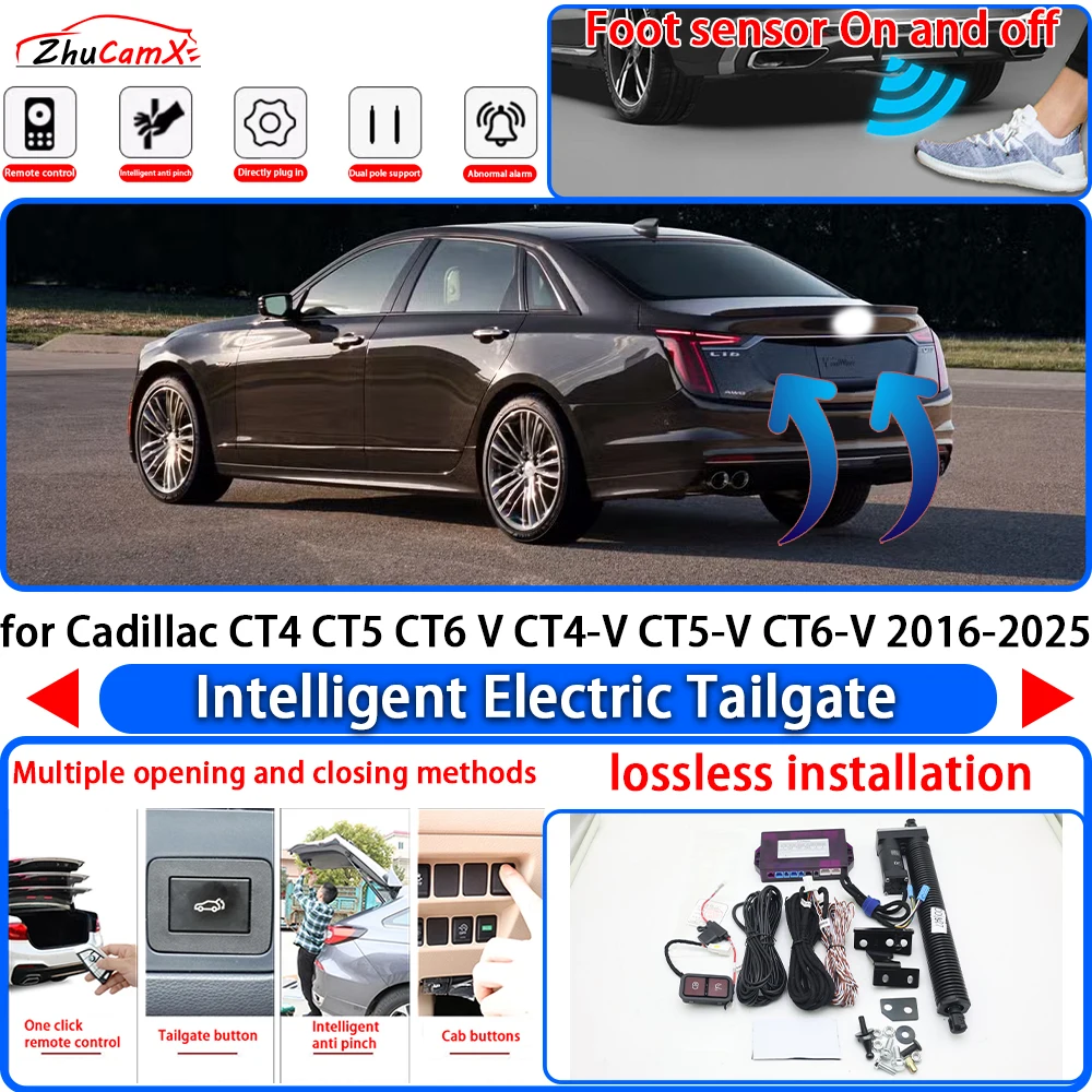 

for Cadillac CT4 CT5 CT6 V CT4-V CT5-V CT6-V 2016-2025 OEM Power Liftgate Trunk Electric Suction Tailgate Tail Gate Lift Strut