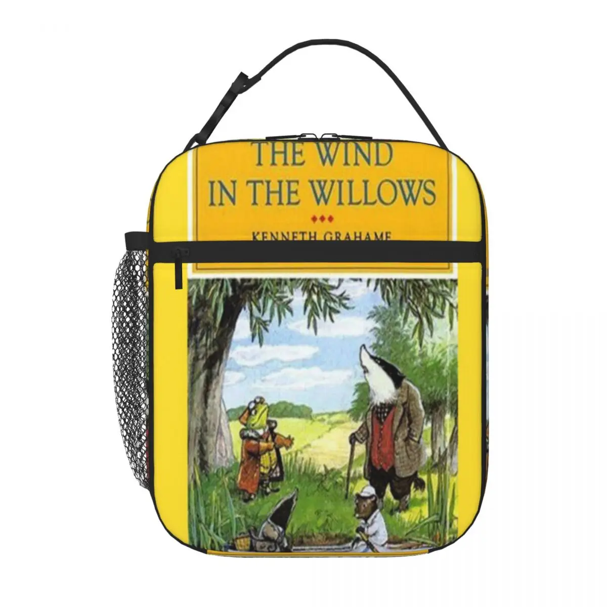 Hot Sale The Wind In The Willows Classic Children S Book Cover 3D Stereo Kids Lunch Bag Road Trip Office Lunch Bag