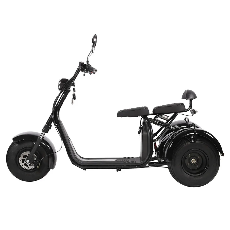 3 wheel electric scooter citycoco fat tire golf cart tricycle 3wheel electric