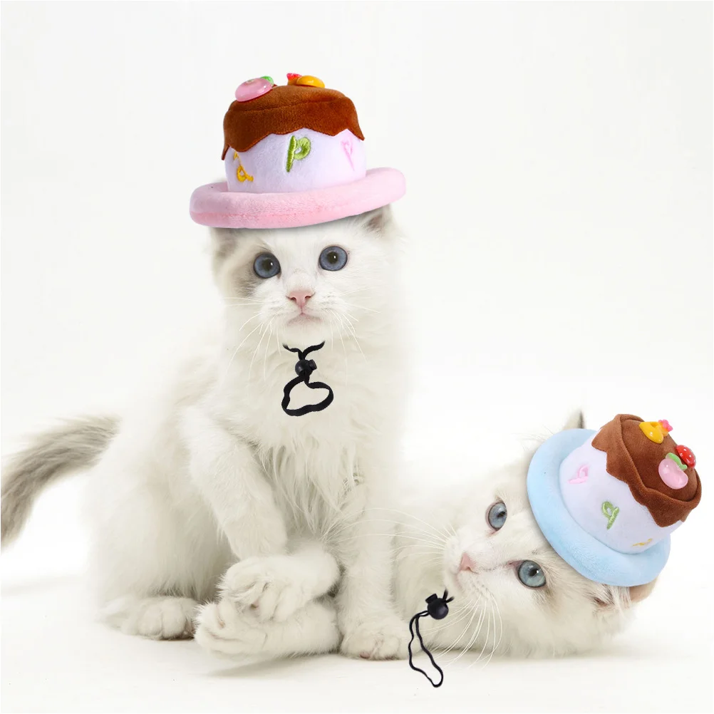 

1pc Shape Hat Photo Prop For Pet Birthday Party Adjustable Headgear For Cats Dogs Photo Prop Pet Gift Decor Accessory