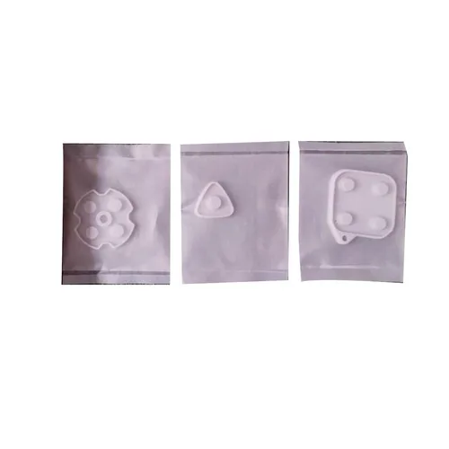 Imagen 1 del producto Botones conductores de goma para Sega dreamcast DC, controlador de juego con cable, almohadilla D, botones de goma, reemplazo de reparación