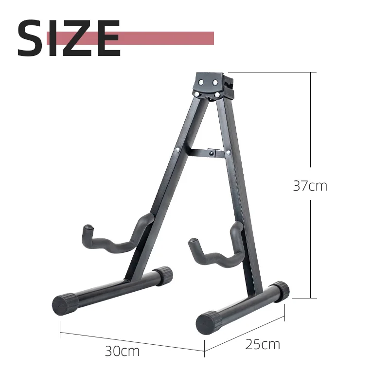 A-Type Guitar Stand, Upright Bass Stand, Acoustic Guitar Stand, Electric Guitar Stand, Multi-Color Pipa and Liqin Stand