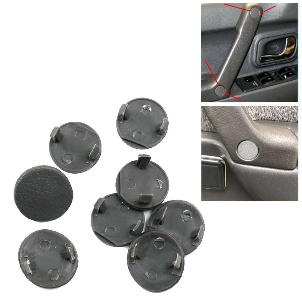 8Pcs for Mitsubishi PAJERO SHOGUN MK2 V31 V33 V43 1990-2000 Car Inner Door Grab Handle Screw Caps Cover Plugs MB777725 MB777731
