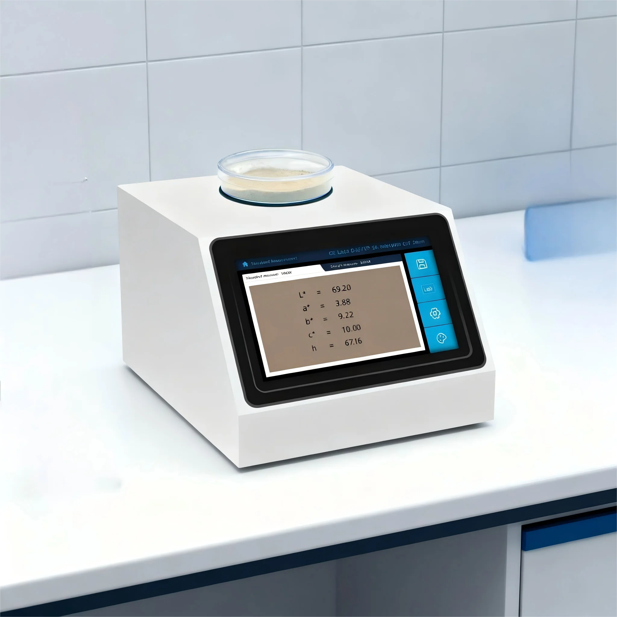 50mm Ultra-largeaperture Coffee Colorimeter Coffee Spectrophotometer SCAA Roast Level Coffee Roasting Color Meter Colorimeter