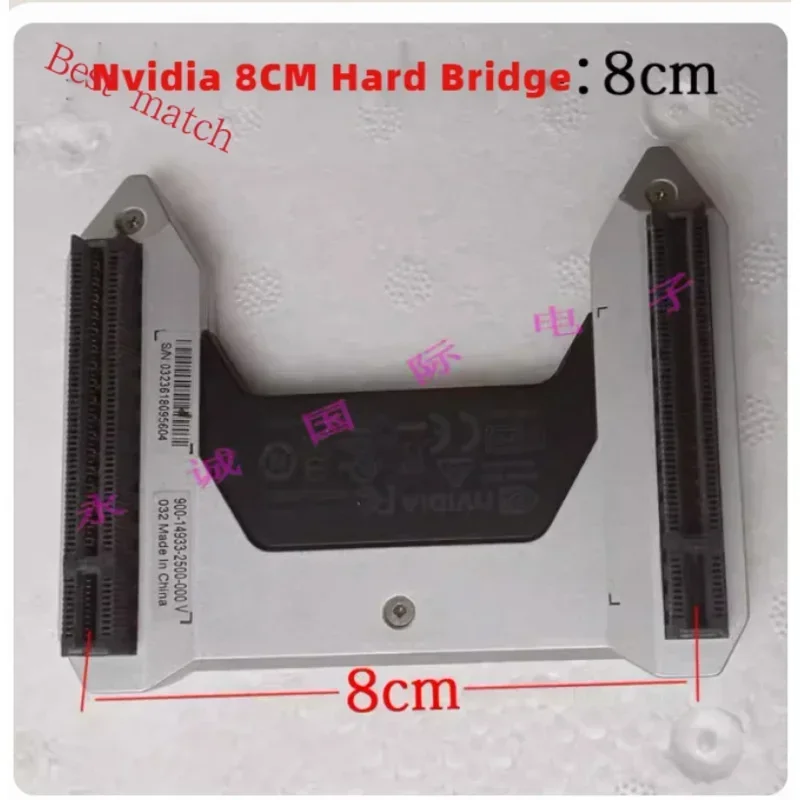 Ponte sli de fogo cruzado para msi, nvidia 2080/ti, aorus, nvlink 60mm/80mm, gráficos rtx, teste 100%, entrega rápida