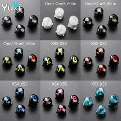YuXi For Xbox Series X S Controller Replacement ABXY Buttons Kit For XBox One Elite Slim Gamepad Repair Part