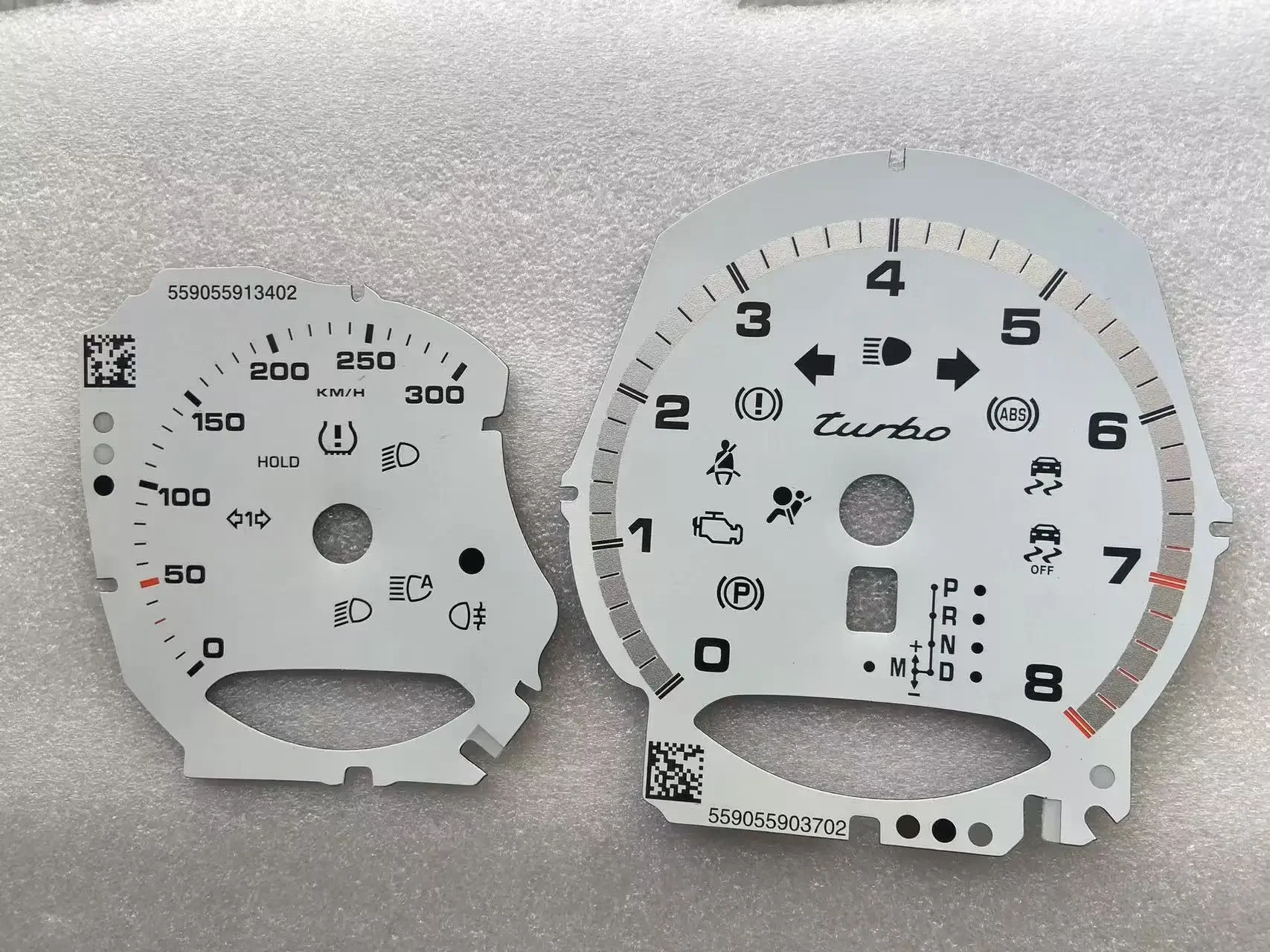 

Индивидуальные циферблаты кластера, лицевые панели для Porsche 981 982 (718) Boxster Cayman Macan, накладка 300 км/ч