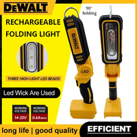 DEWALT 20V Lithium Battery 90 Degree Multifunctional Folding Work Light Portable Camping Light Emergency Flashlight Car Service