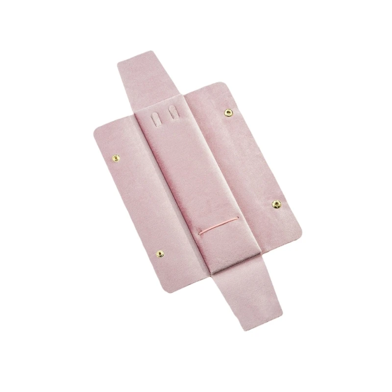 en pour femmes filles, pochette Bracelet en coloré, conteneur rangement bijoux pliable