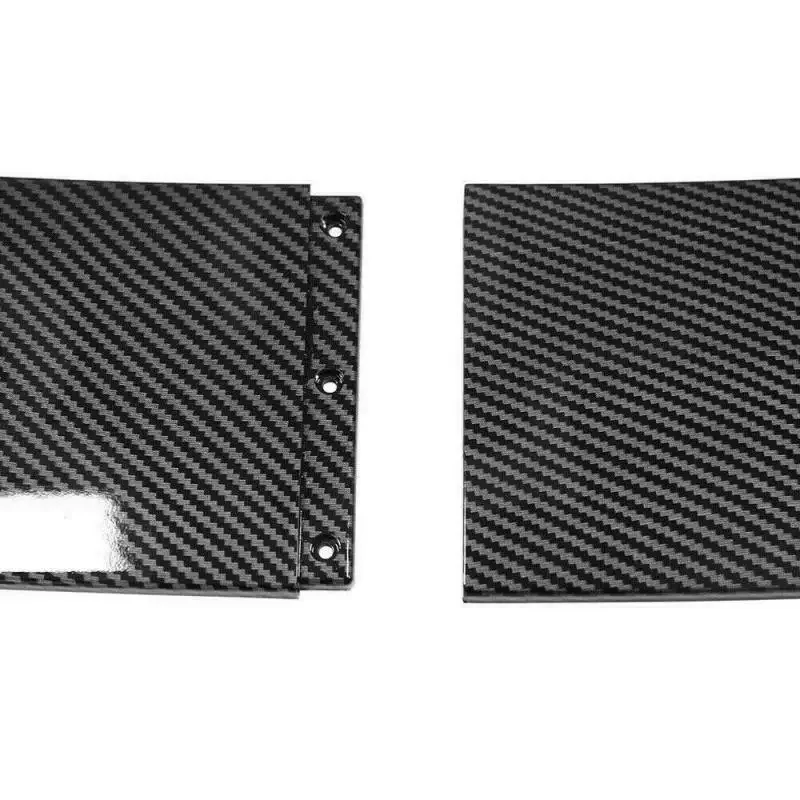 Carbon Fiber Front Bumper Lip Chin Spoiler Splitters For Infiniti Q50 Q60 Q70