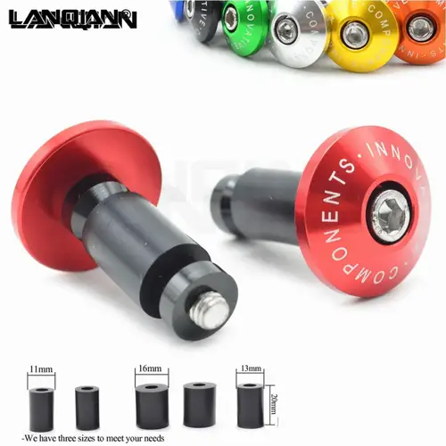 Tapón Universal para manillar de motocicleta, accesorio para Honda CR CRF SL XR CRM 80 85 150 230 250 450 X R MOTARD AR, 22mm