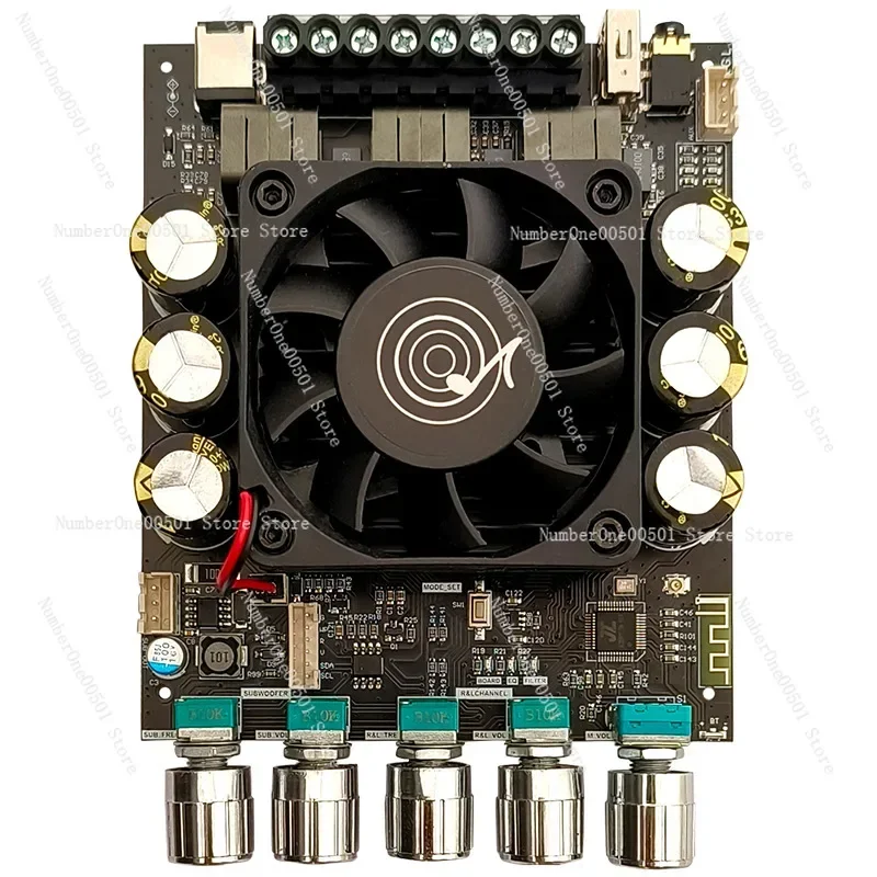 

Модуль платы усилителя мощности Bluetooth DAS A1 2*160 Вт+220WTDA7498E+ADAU1701 с DSP