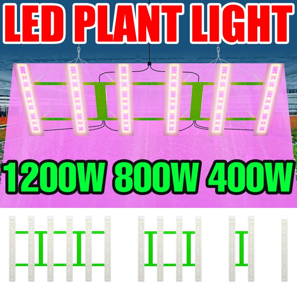 

Светодиодная лампа для растений 1200 Вт, полный спектр, AC100-277V, Quantum Board, для выращивания растений, УФ/ИК, для теплиц, фруктов и овощей, дополнительное освещение