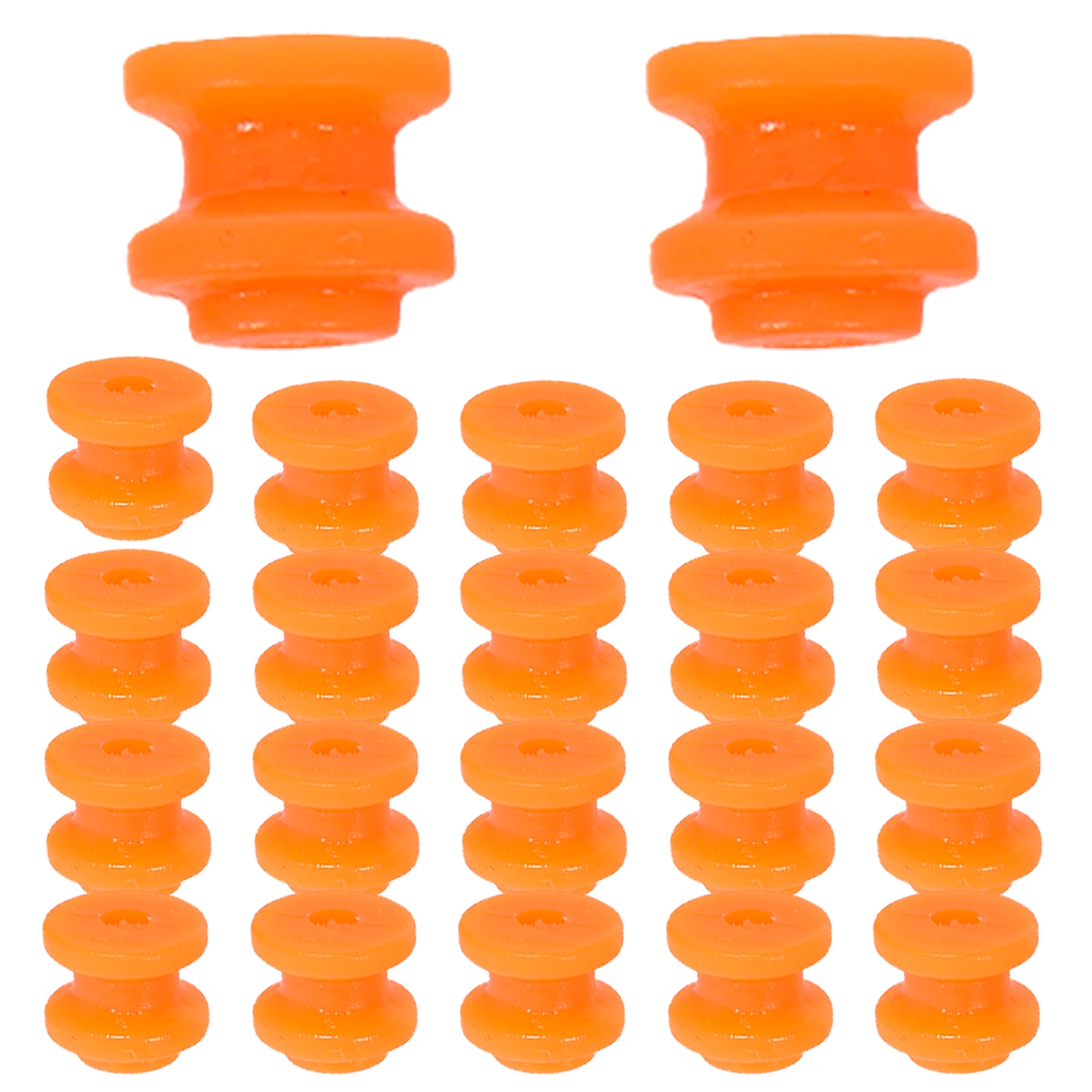 

100pcs Motor Pulley Wheel 6Mm 2Mm Slot Plastic Car Parts Mini Transmission Wheels For Diy Rc Car Parts Accessories