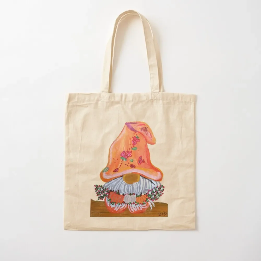 

Autumn Gnome - Original artwork by Dody Denman Tote Bag tote bag men's custom fabric bag