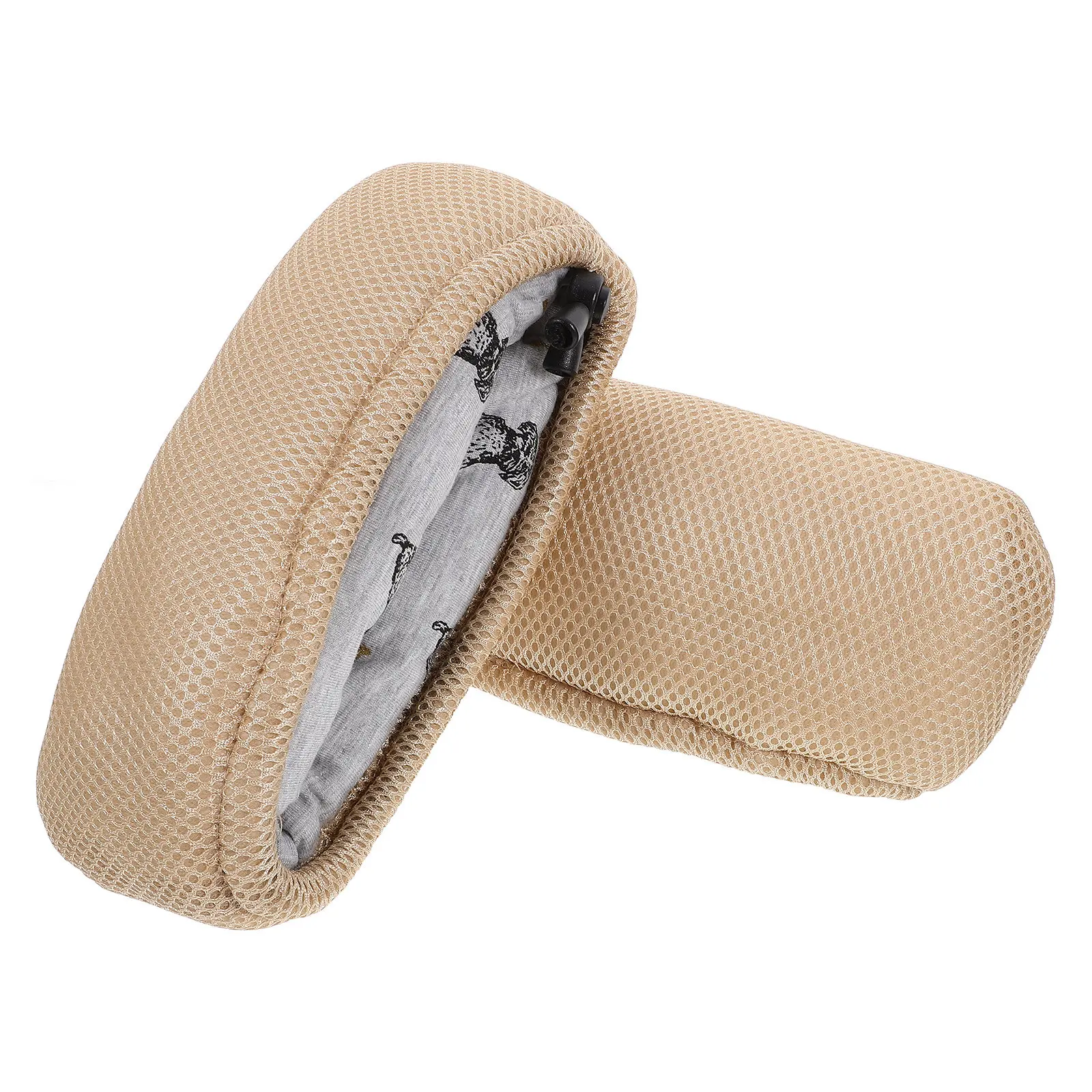 

2Pcs Underarm Crutch Covers Cotton Soft Sponge Padding Breathable Mesh Anti-Slip Cushion for Armpit Arm Support Elderly Rehab