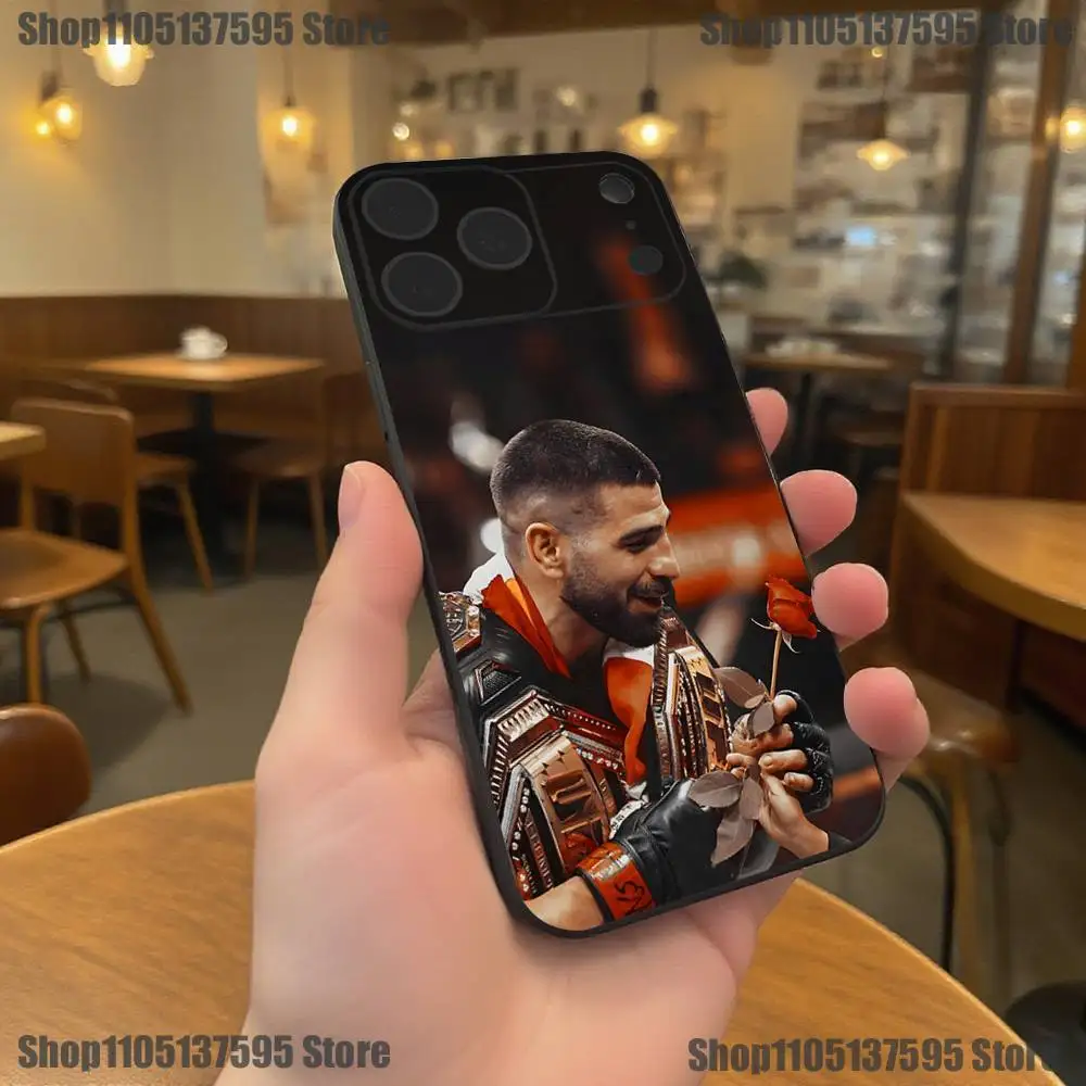 아이-일리아 파이팅 티-토프리아 폰 케이스 아이폰 17,16,15,14,13,12,11,프로,엑스에스,맥스,엑스알,플러스,이,세4,미니 블랙 소프트 커버