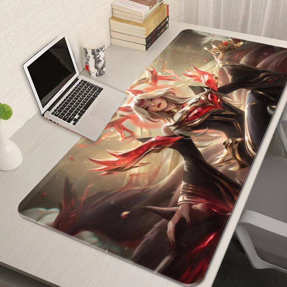 Anti-slip Office Gaming Keyboard Pads League of Legends LOL Leather Mouse Pad Thickened Large Mousepad Gaming Computer Desk Mat