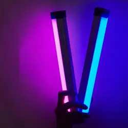 32cmRGB Tube Light USB Rechargeable LED Fill Light Stick do transmisji na żywo wideo Disco Party Photo ambient light stick flashing