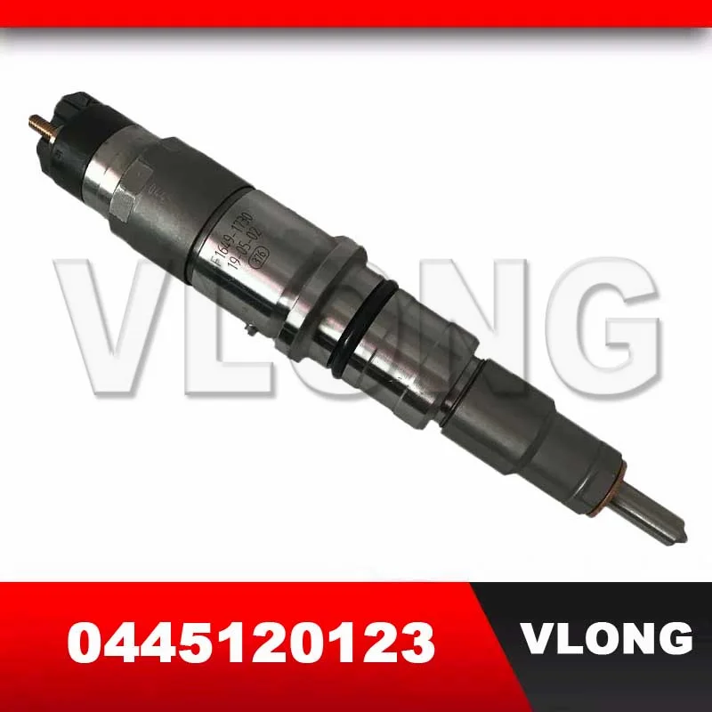 

0445120123 Diesel Engine Common Rail Injector 0445 120 123 Auto Fuel Dispenser Inyector 0 445 120 123 For CUMMINS 4937065