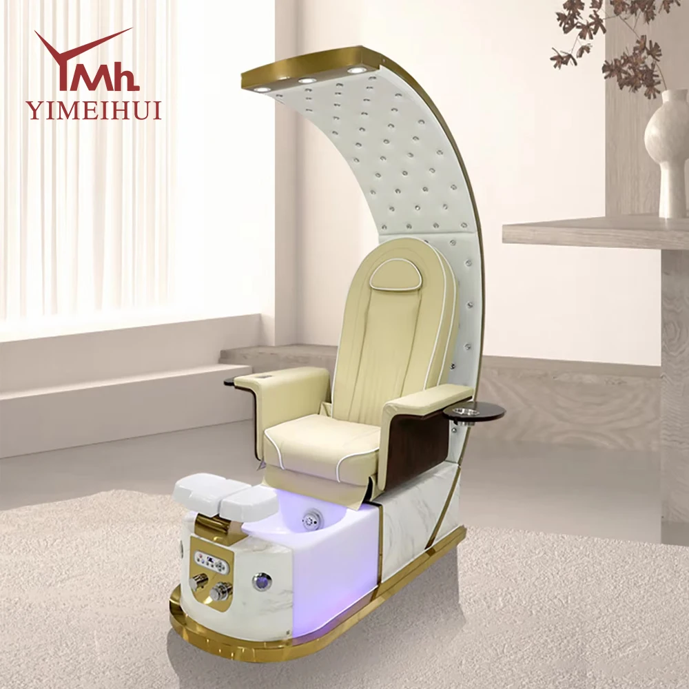 

Luxury Electric Foot Therapy with Pump Drainage Tube for Sale Spa Massage Pedicure Chair