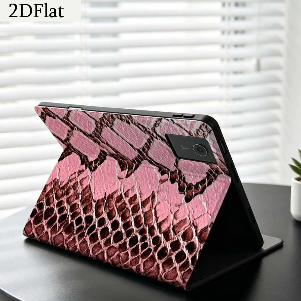 Animal Skin Texture For Lenovo Xiaoxin Pad Pro Tab K11 K10 Y900 3rd Y700 P11 P12 11.5 12.7 8.8 Inch Tablet Case Gift