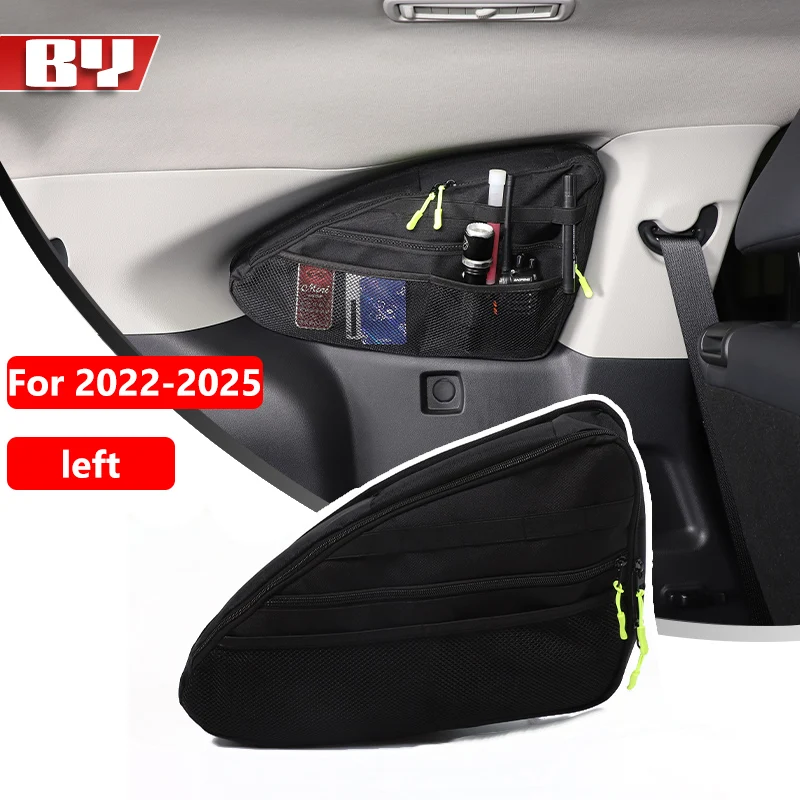 

For Toyota Highlander/Land Cruiser 2016-2025 Rear Window Side Storage Bag Organizer Car Accessories