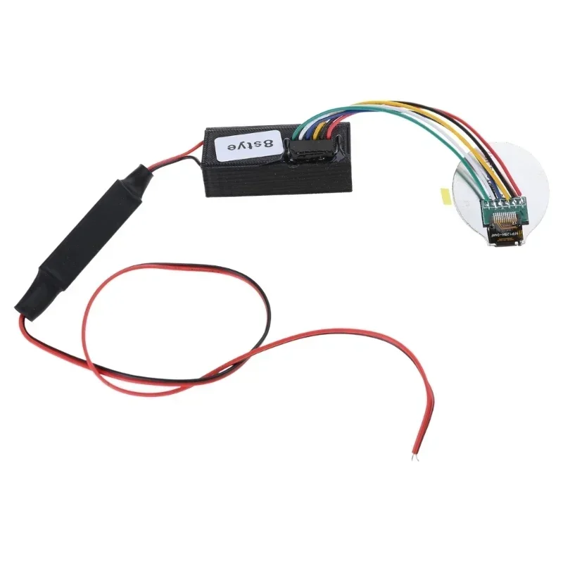 

Headlights 12V LED Dynamic Eye Car Headlight Assembly Modes Adjustment