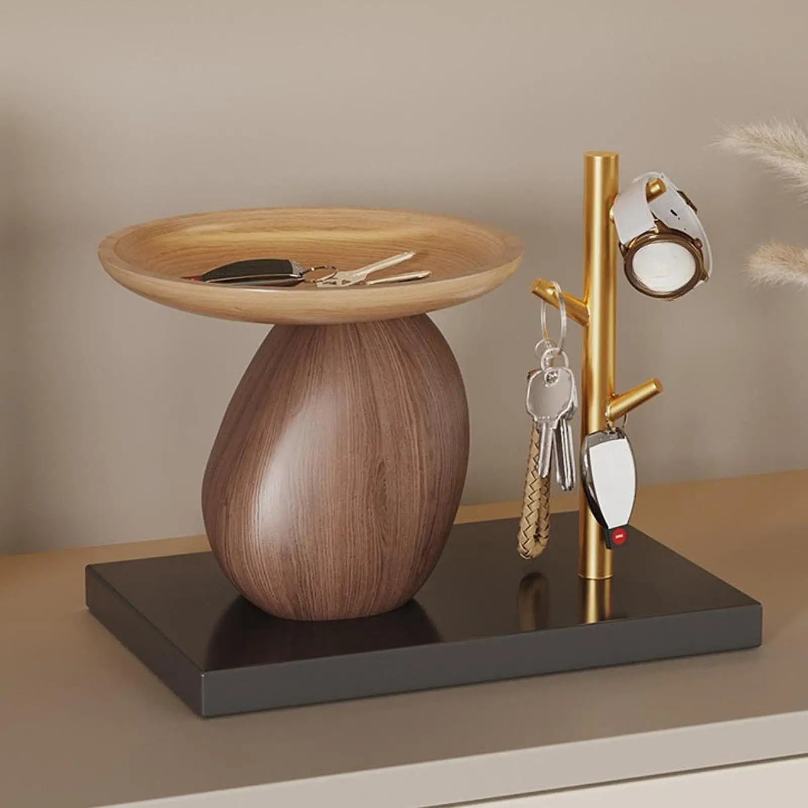 صينية مجوهرات ديكور المنزل، صينية تزيين متعددة الأغراض #4