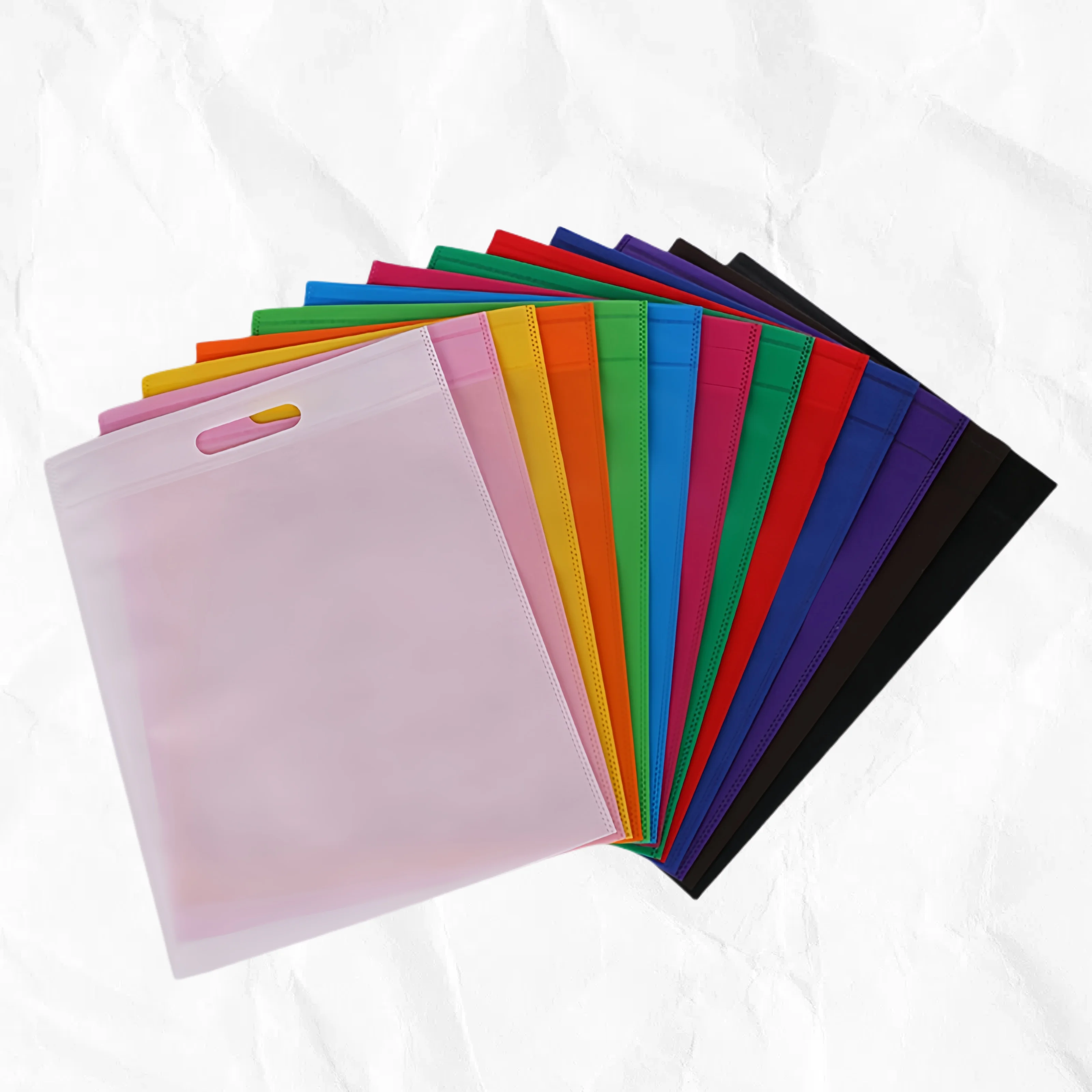 

20 pcs Shopping Tote Bag Custom Printed Logo Gift Non Woven Bag Items Businesses Customizable LOGO Reusable Bag