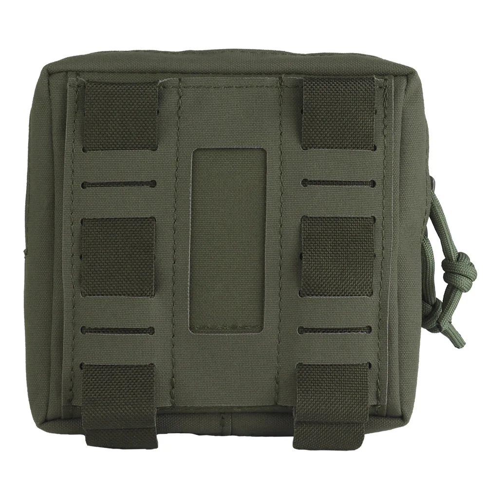 600D Nylon MOLLE GP Pouch (M Size) Multi-Compartment Utility Bag with Magic Fastener for Belts Waistband Hinting Vests