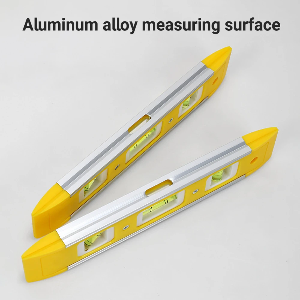 Magnetic Torpedo Level 9 Inch 230mm Aluminum Alloy Spirit Level With 3 Bubble Horizontal Vertical Measuring Household Tool