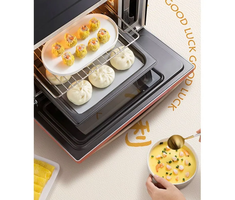 Waterproof Oil Insulation Table Mat, PVC Tablecloth, Washless, Non-Slip, Light Luxury, High-Grade Coffee Table Mat