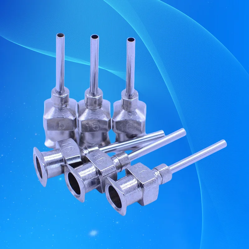 

Бесплатная доставка, нестерилизованные 12 шт., 1/2 дюйма, тупая игла из нержавеющей стали 16 г