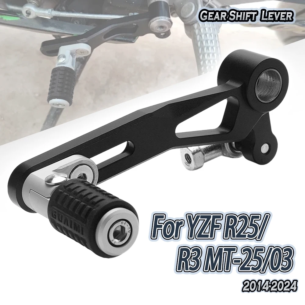 

Gear Shift Lever For YAMAHA MT-25 MT-03 mt03 YZF-R25 YZFR3 yzf r25 r3 2014-2024 Motorcycle Adjustable Folding Gear Shifter Pedal