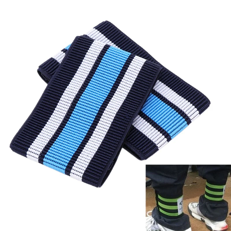 2Pcs Bicycle Elastic Ankle Leg Strap Cycling Bike Wrist Ankle Pants Bind Band For Outdoors Sports Bike Pant Strap view 3