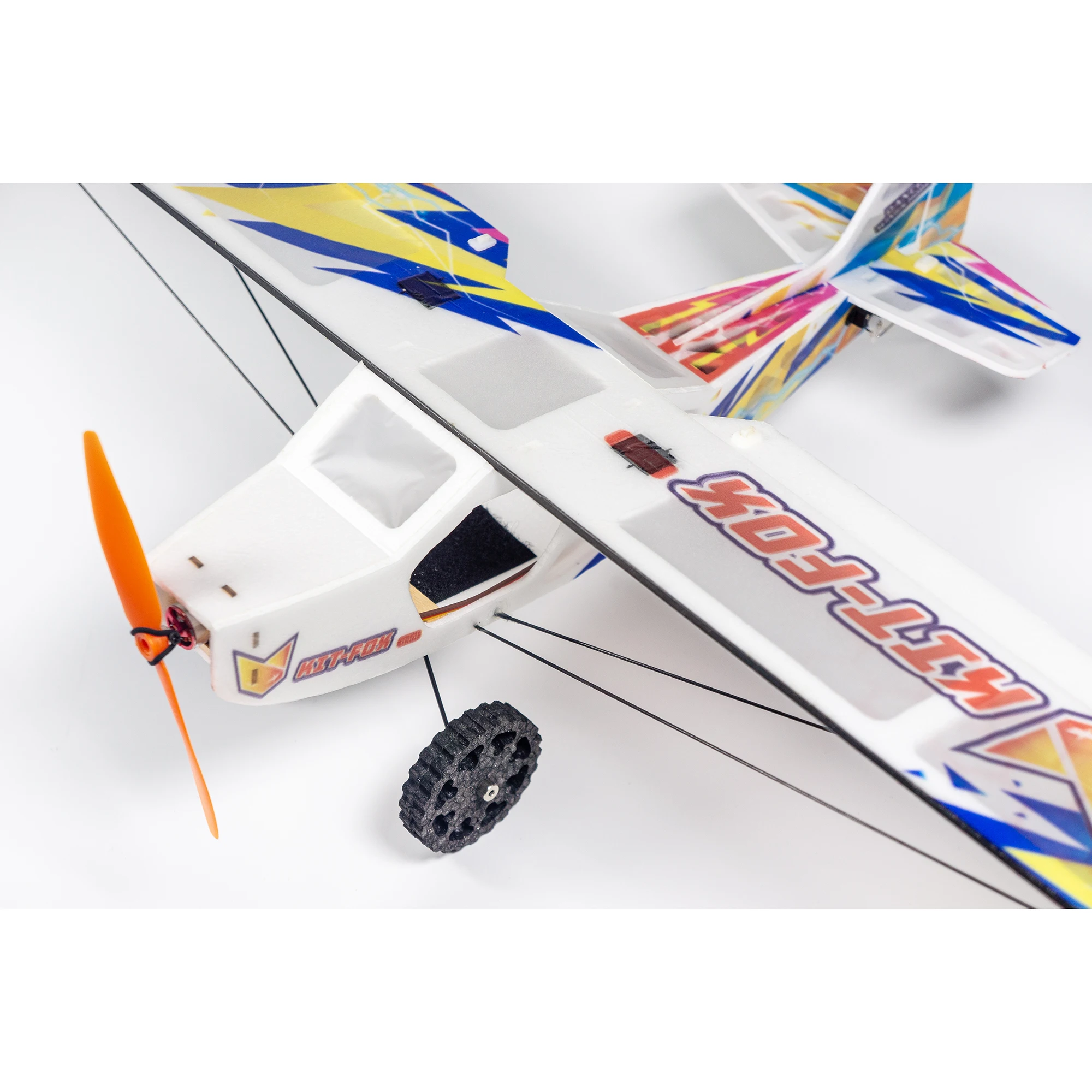 KIT-FOX V2025 RC-Flugzeug-Kit 570 mm, EPP-Schaum-DIY-Montagemodell – Hochleistungs-Miniflugzeug für Anfänger und Bastler – Detail 8