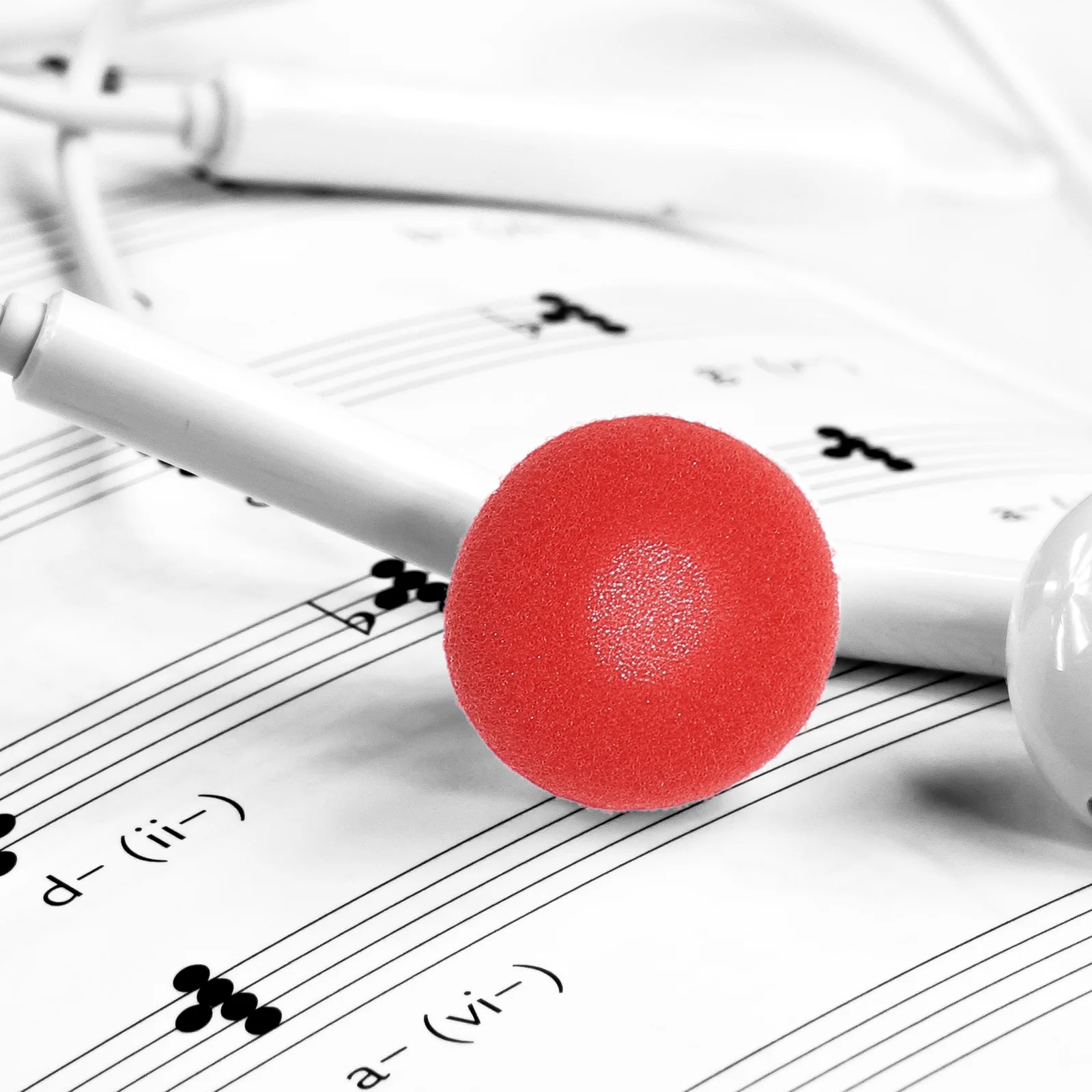 

50 Pcs Ear Buds Earplugs Sponge Pad Replacement Outer Diameter Earphone Pads Red