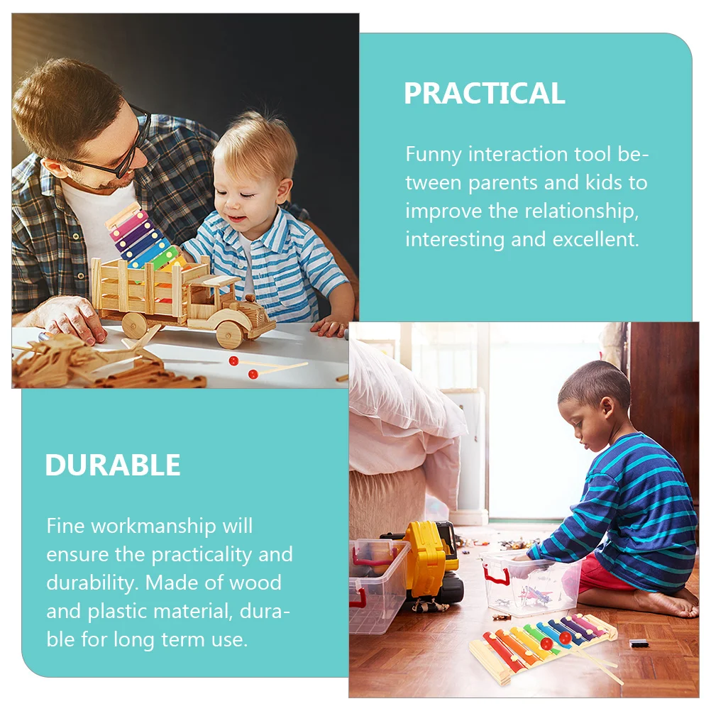 

Children's Musical Instrument Set Instruments for Kids Toy Hand Drawn Plastic Preschool Toys Baby Toddler