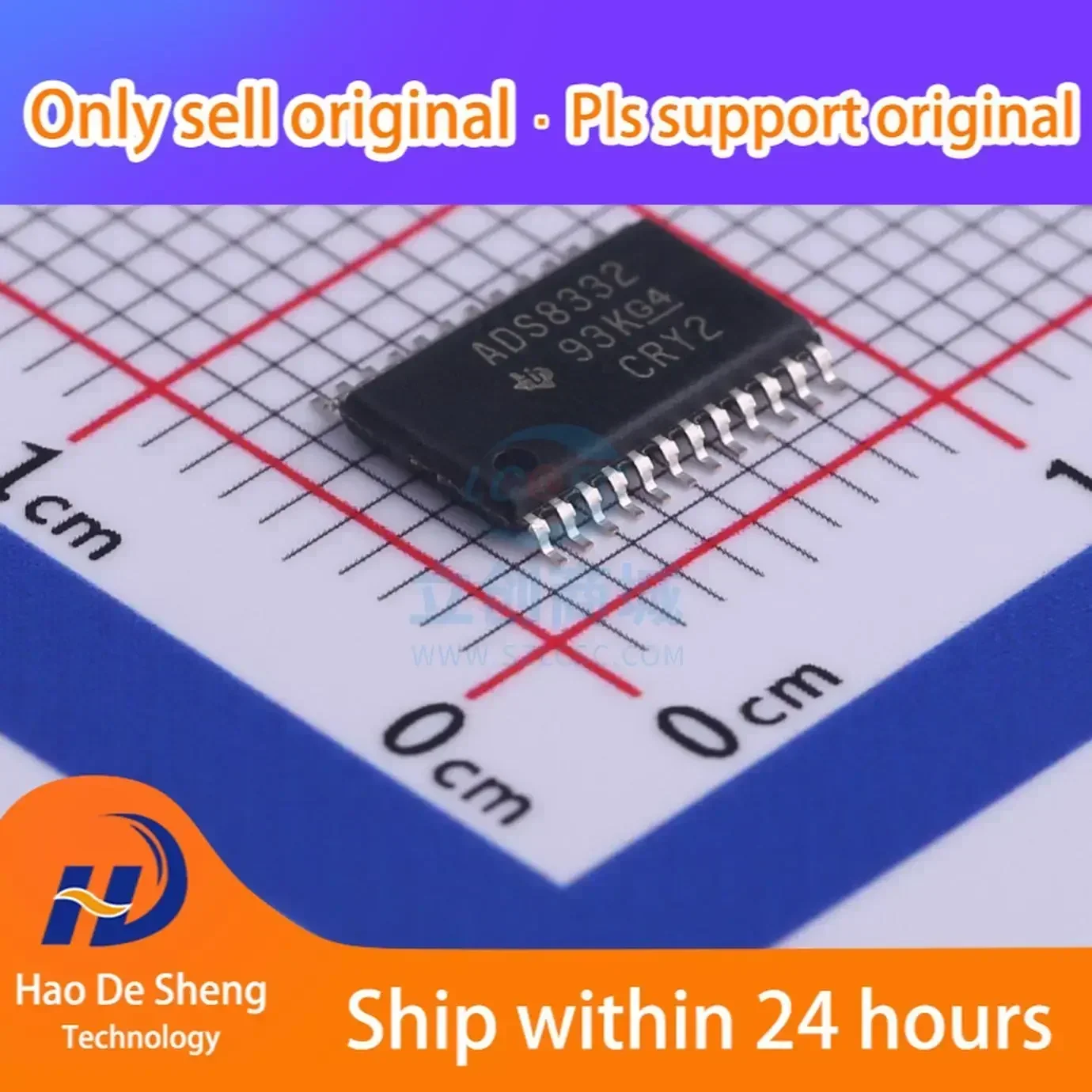 

10 шт./лот ADS8332IPWR ADS8332 TSSOP24 новый оригинал на складе