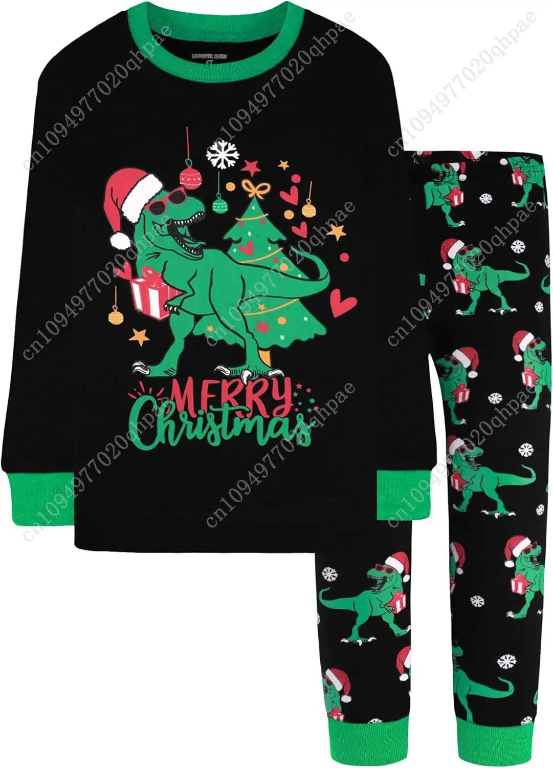 

18 Months-12 Years Boys & Girls Christmas Pajamas 100% Cotton Sleepwear
