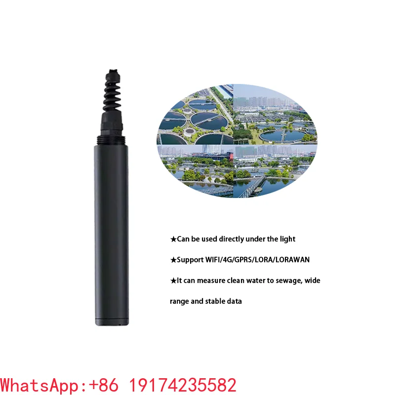 LORA Lorawan Wireless 4-20mA RS485 Digital Turbid Sensor Water Quality Detector OEM ODM Support Industrial Water Testing