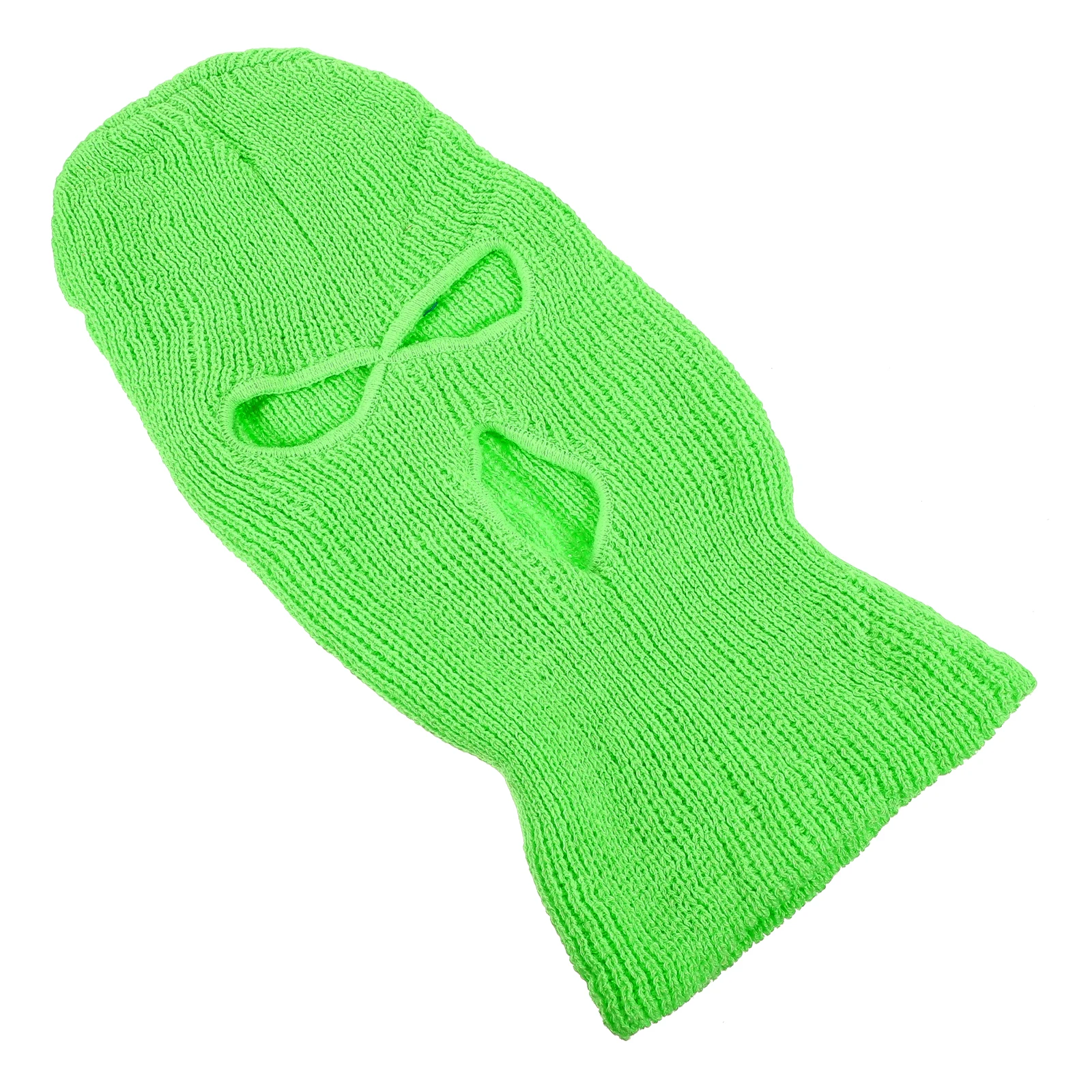 

Head Cover 3 Hole Ski Mask Warm Wool Thermal Knit Cap for Men Women Outdoor Sports Balaclava Face Mask Full