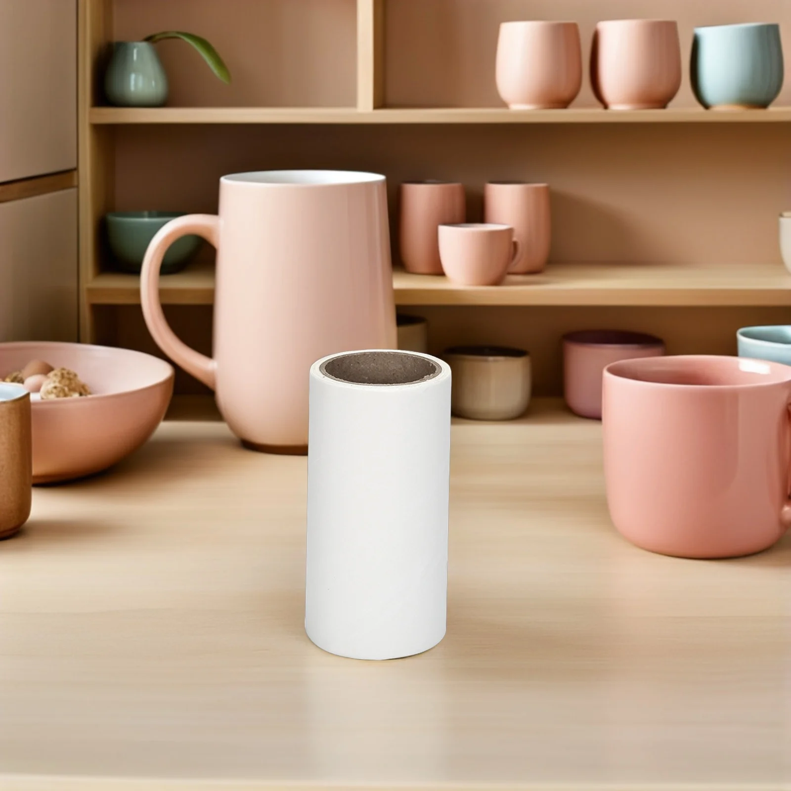 

5pcs 5 Rolls 10Cm Tearable Sticky Paper Cleaning Tape Lint Roller Pet Hair Remover 30 Sheets Per Roll Replacement Refill For Pet