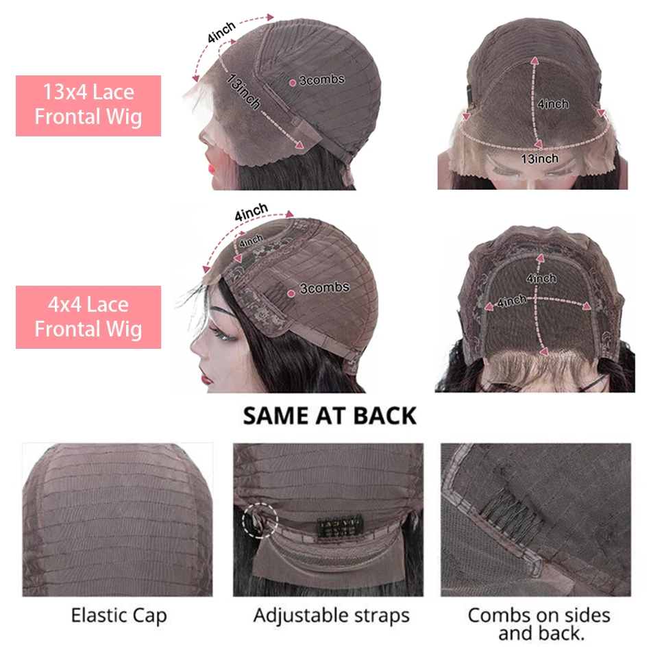 12A 100% Glueless Breve Profondo Riccio Bob Parrucche Dei Capelli Umani Pre Pizzicato HD 13x4 13x6 5x5 Parrucche Del Merletto Trasparente Ricci crespi