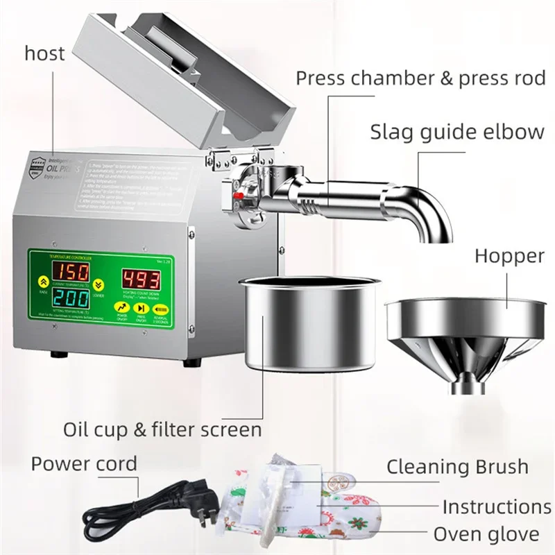 Intelligent Household Oil Press: Your Key to Pure, Healthy Cooking thumbnail