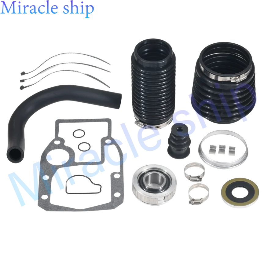 

911826 3854127 Transom Bellows Kit For Volvo Penta SX OMC Cobra Drive Exhaust Bellows Gimbal Bearing Kit 3841481 3850426
