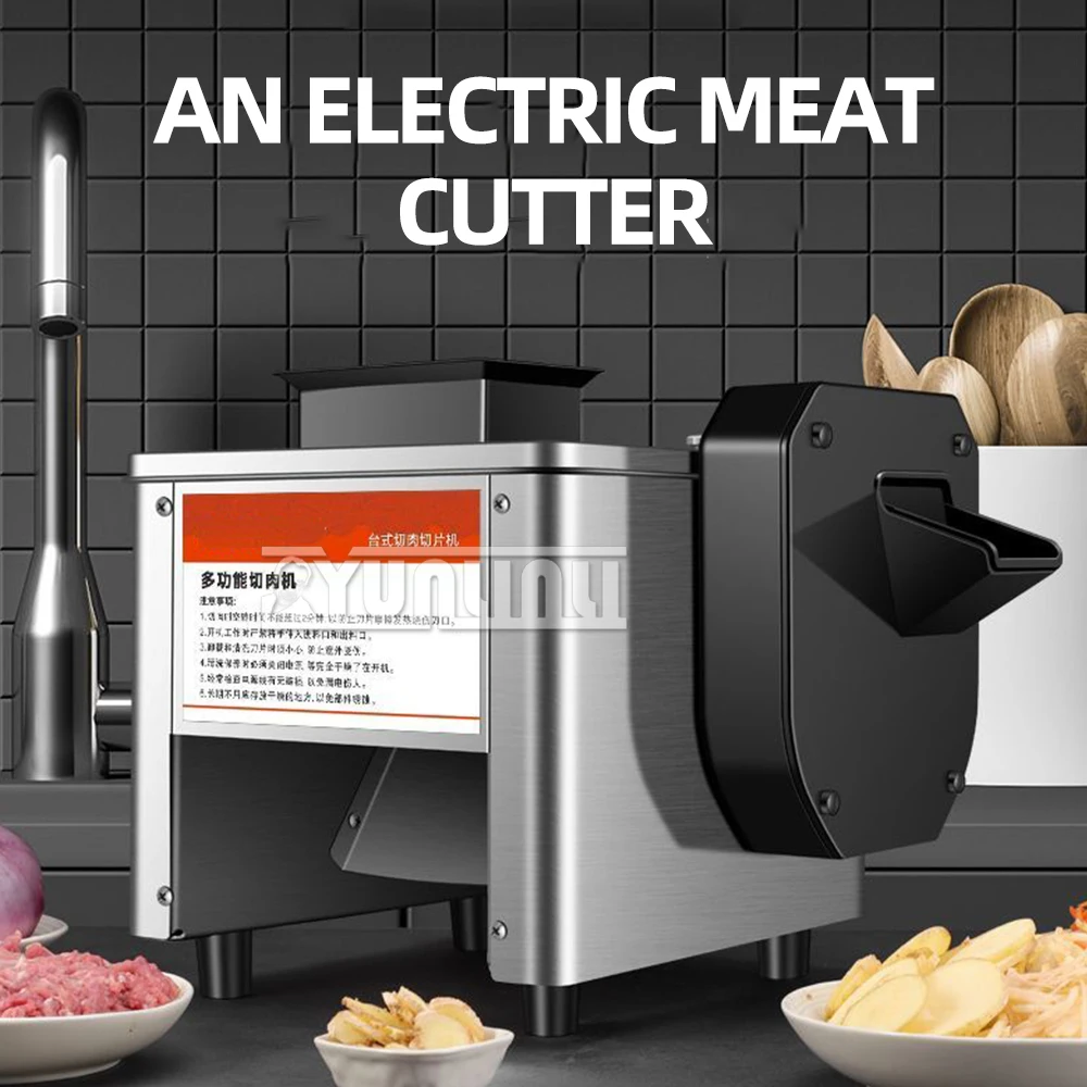 Коммерческий электрический мясорубка из нержавеющей стали 2025, многофункциональный измельчитель для еды, измельчитель
